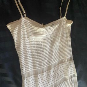 French Connection White Summer Maxi Dress